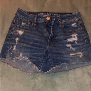 American Eagle Distressed Shorts